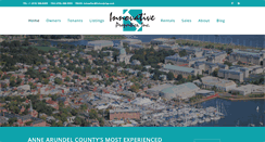 Desktop Screenshot of innovativeproperties.biz